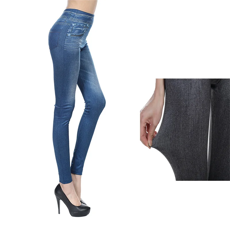 
Tight jeans printed cheap denim leggings 