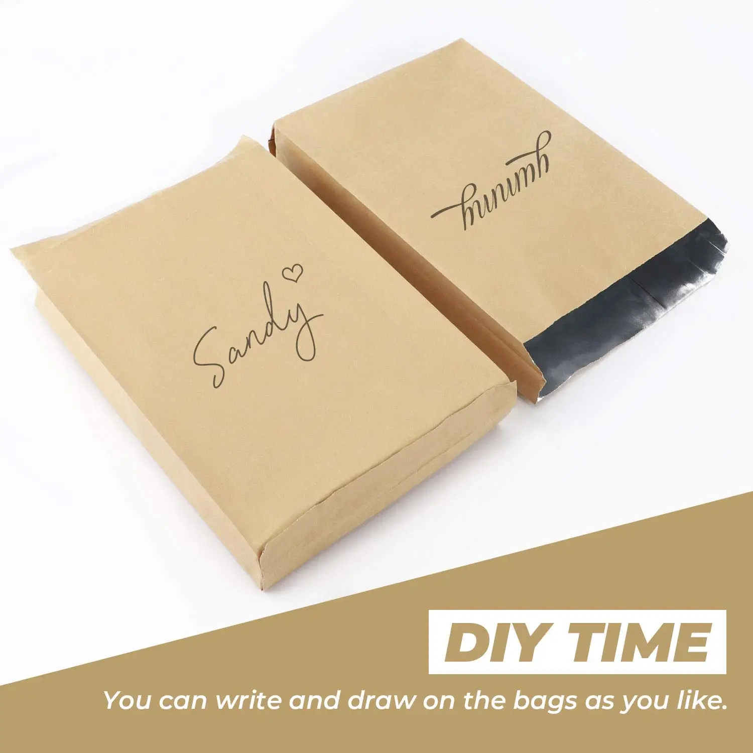 Greaseproof Takeaway Packaging Barbecue Fried Chicken Bbq Hot Dog Fast Food Grade Aluminium Foil Lined Kraft Paper Bags