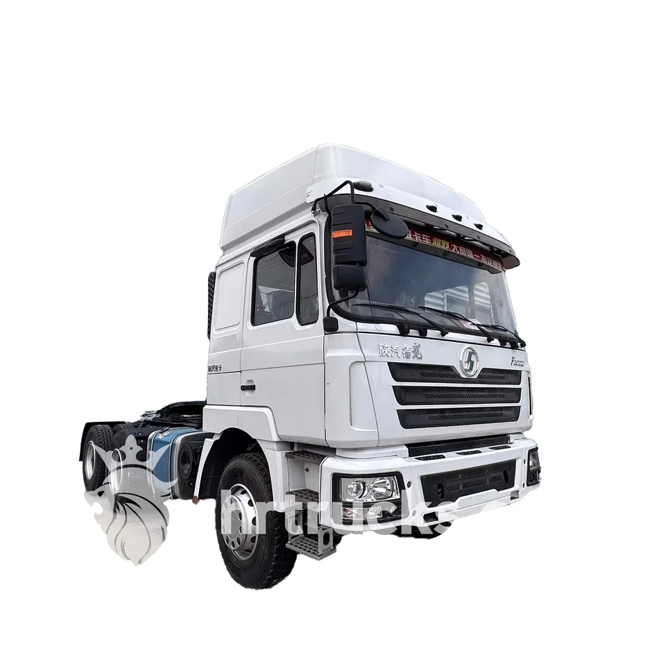 Shacman 10-Wheel Euro5 420Hp Diesel Heavy 6*4 Used Prime Mover Towing 6x4 Tractor Trailer Head Trucks New Condition Right