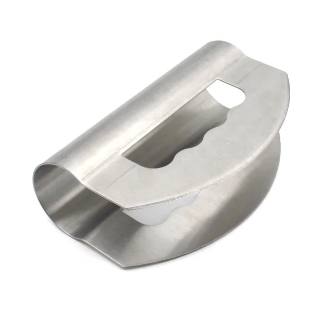 Stainless Steel Manuel Dough Cutter Blade Spinner Vegetable Salad Chopper Knife
