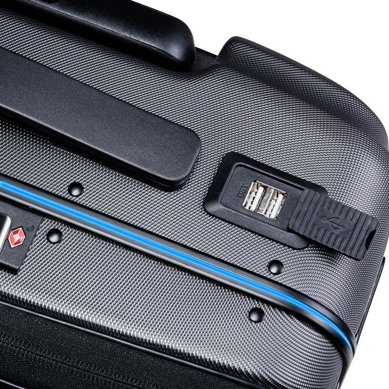 
Cool design ready tp ship RTS follow up smart luggage auto following up suitcase for business 