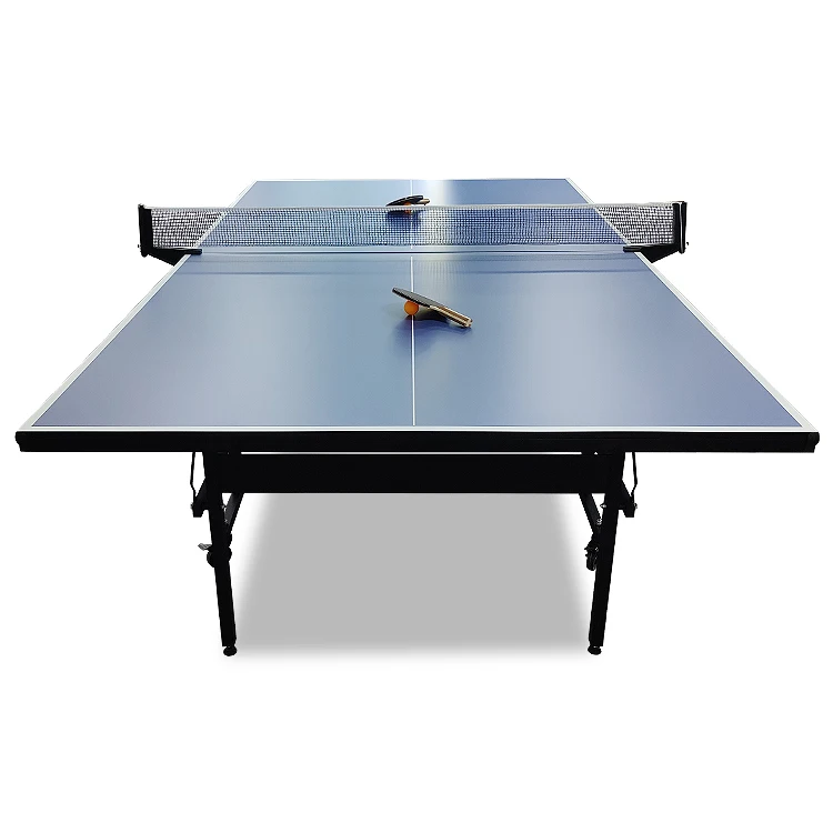 Customized Color Table Tennis Table Price Full Size 9Ft Folding With Wheels Ping-Pong Portable Table Tennnis