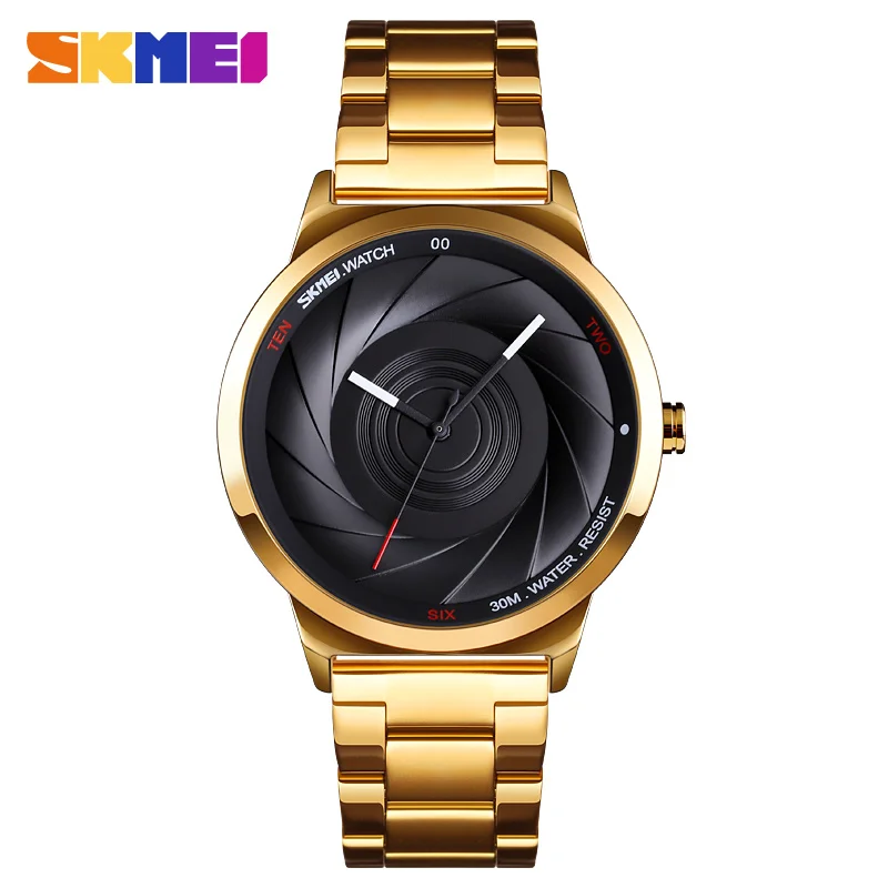 Skmei 9210 china wholesale custom oem popular new style alloy water resistant steel quality men quartz watches