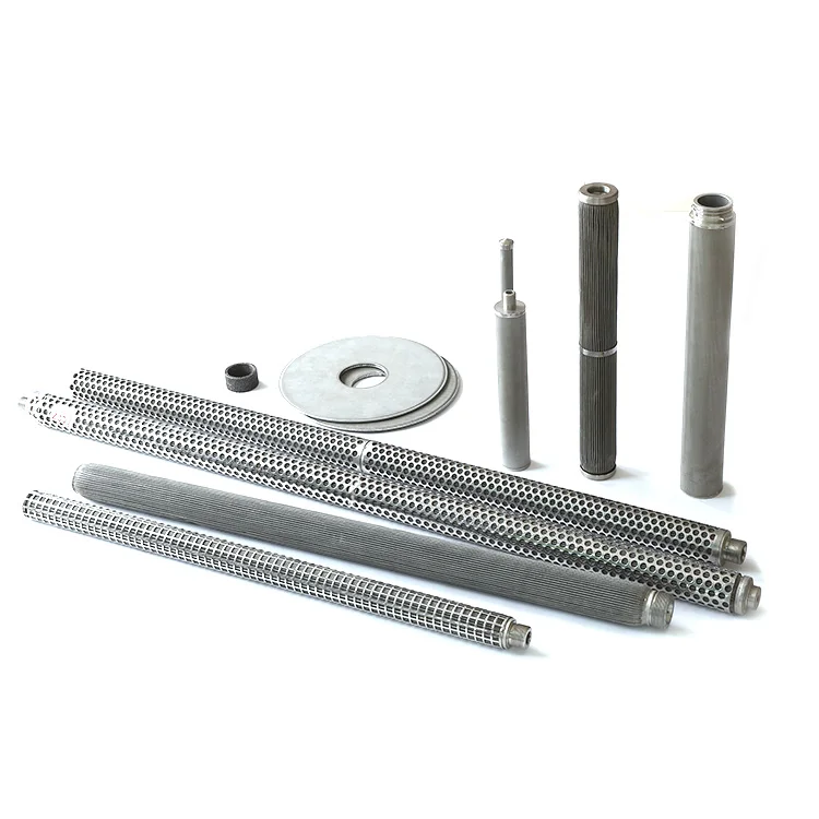 Спеченный фильтрующий элемент из нержавеющей стали металлический пористый спеченный фильтрующий картридж спеченный фильтр из нержавеющей стали