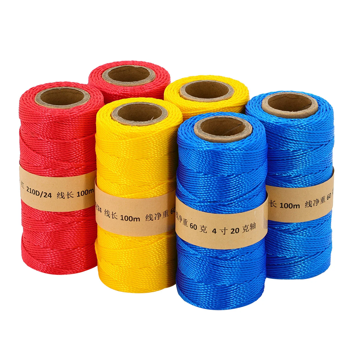 210D 24ply PP Thread Packing Plastic Fishing Twine Polypropylene PP Nylon Twine For Sale