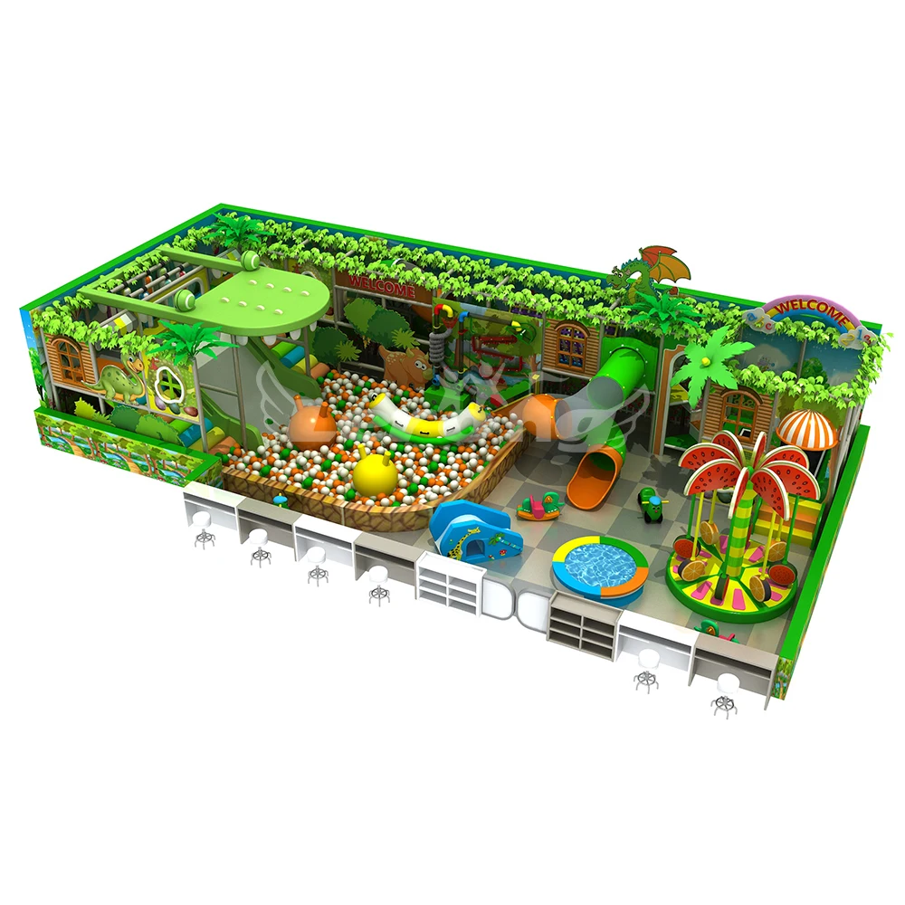 Hot Sale Kids Play Set Monkey Bars Jungle Gym Indoor Playground Equipment Amusement Park Products Play Area Game Play set