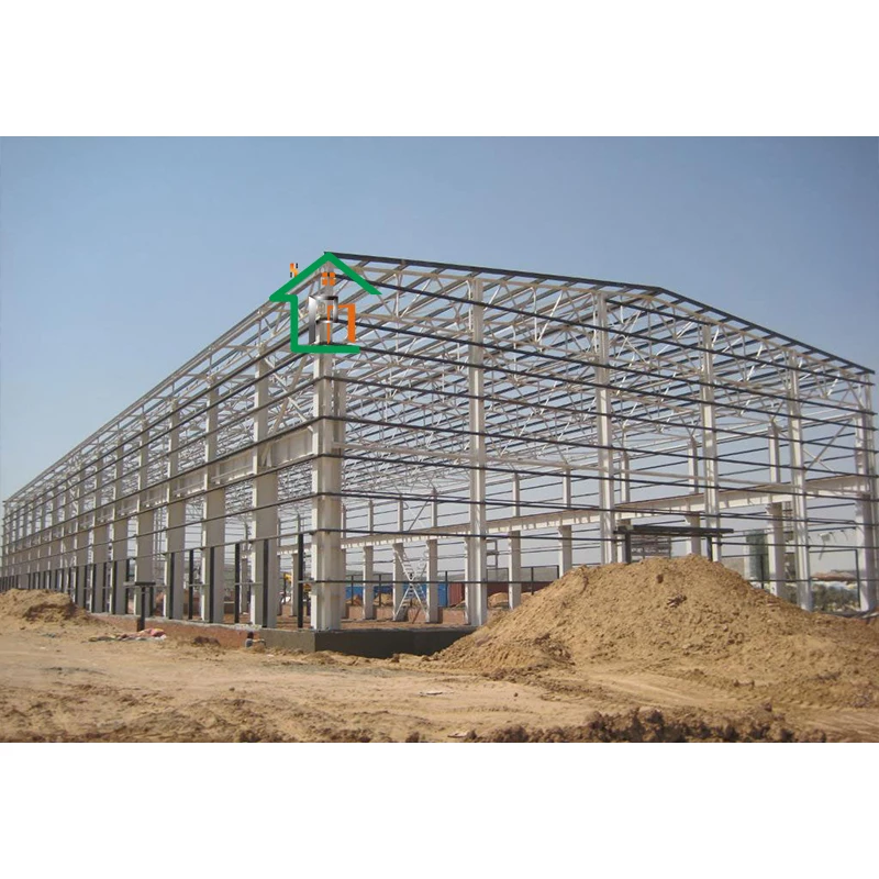 Made in china graphic design car wash shelter shed construction workshop building Steel structure warehouse