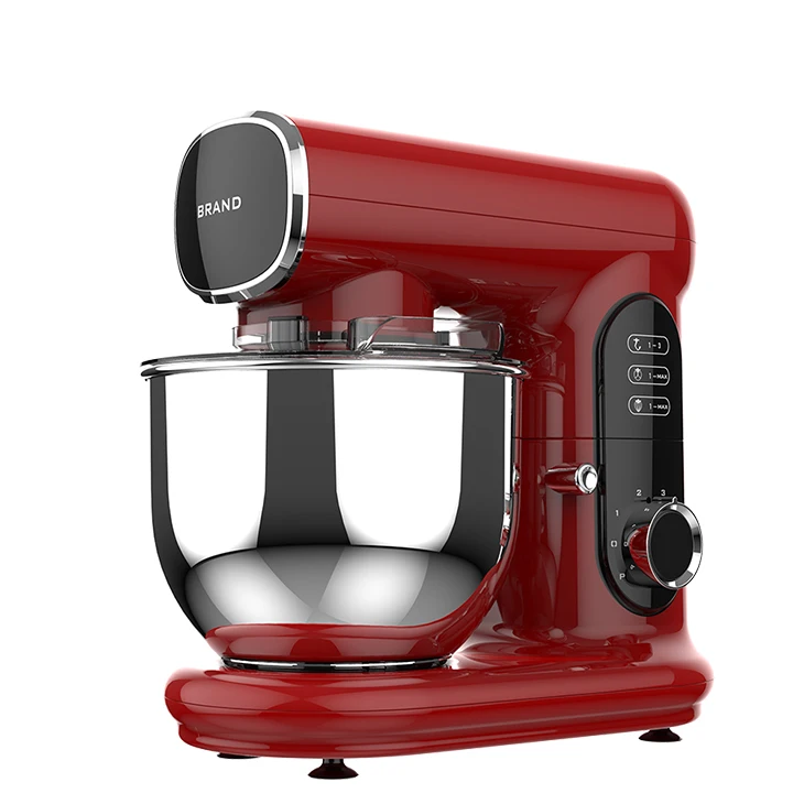 230v 800w 6speeds 5L pizza bread dough mixer kitchen food processor stand mixer for home appliance