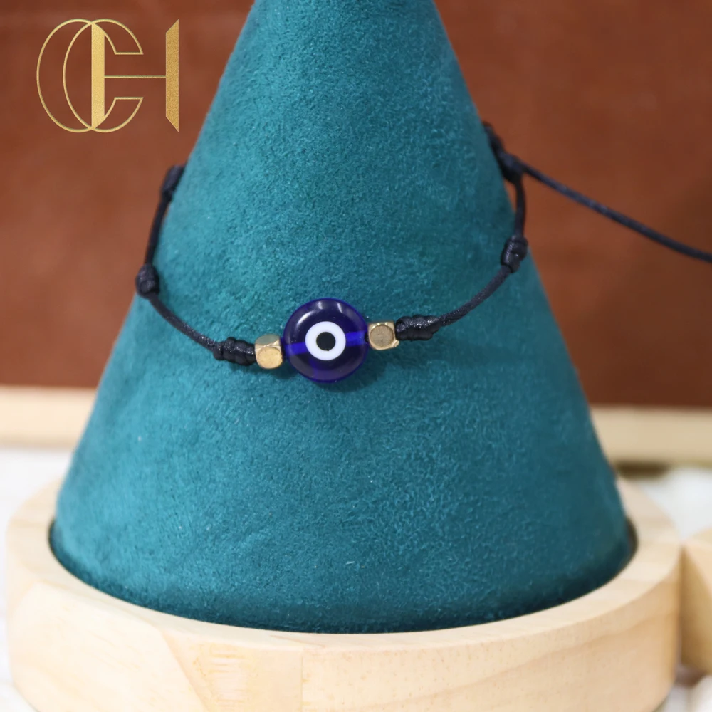 C&H Evil Eye Protection Fine Jewelry  Gemstone Shape Size Length Custom Bracelet Perfume Bracelets with Custom Package