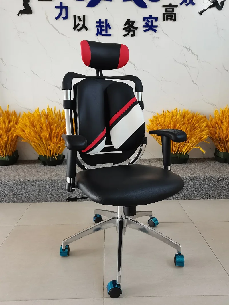 High Quality Best Price Leather Orthopedic Executive Ergonomic Chair Swivel Boss Computer Office Chair