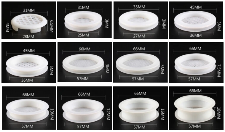 Hot Sale Plastic round breathable net air ventilation holes