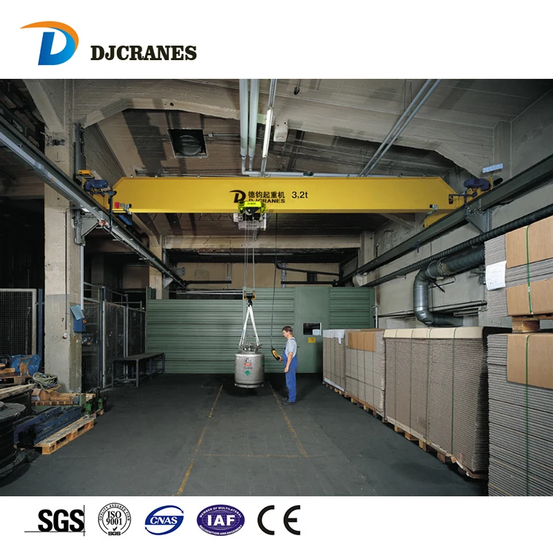 1 ton 2 tons traveling beam crane crane end beam custom design for construction single girder overhead traveling crane