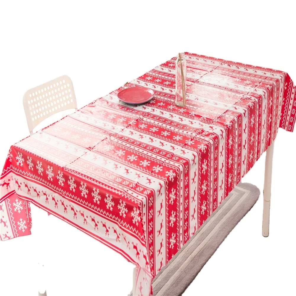 printed disposable peva tablecloth