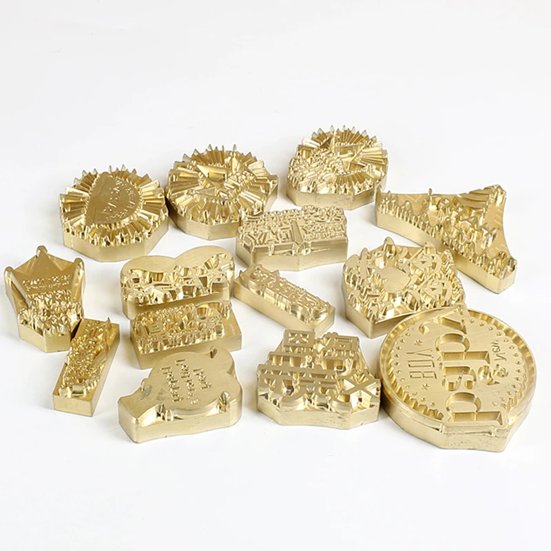 Brass Letter Alphabet Hot Stamping Encoder Print Head Use With Hot Foil