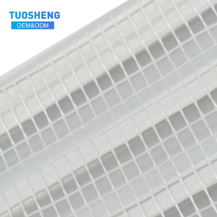 High Quality White Aluminum Alloy Square Inclined Louver Vent Air Ventilation
