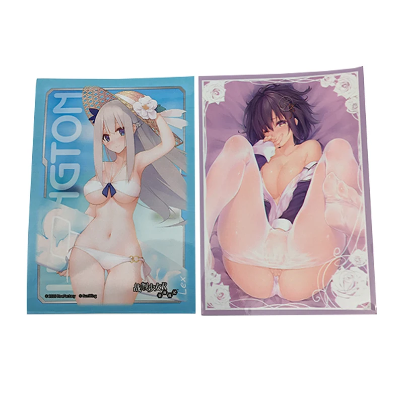 ORIGINAL FACTORY Custom yugioh card sleeves anime sexy girl board games card sleeves