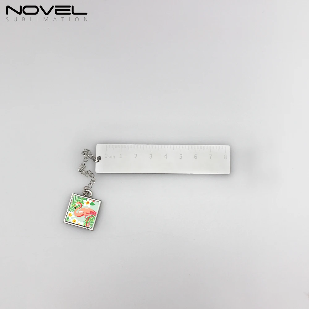 Пользовательские настольные канцелярские принадлежности черная металлическая линейка