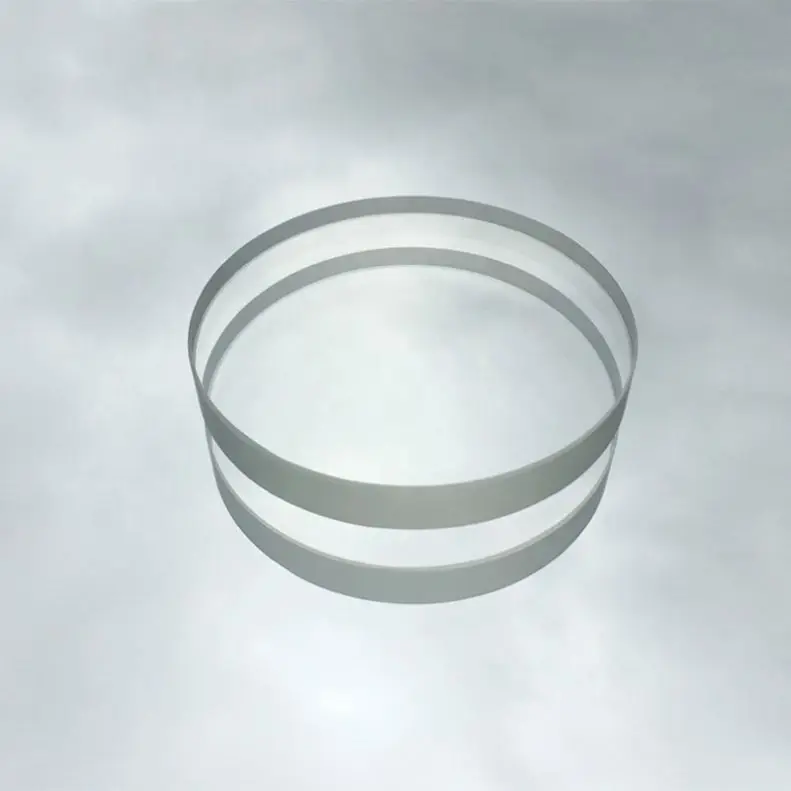 Pyrex borosilicate 3.3 safety toughened Maxos Optical Use heat-resistant Round Shape sight circular klinger clear sight glass