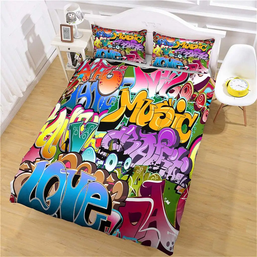 
3D high quality ROBLOX game Bedding Set Duvet cover pillow case anime bed linen 3 Piece Set 