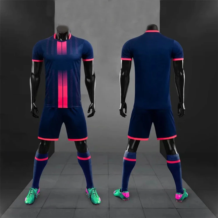 
DIY Soccer jersey set men football uniform custom soccer jerseys futbol adult football set suit 2021 New Big Size tracksuit 