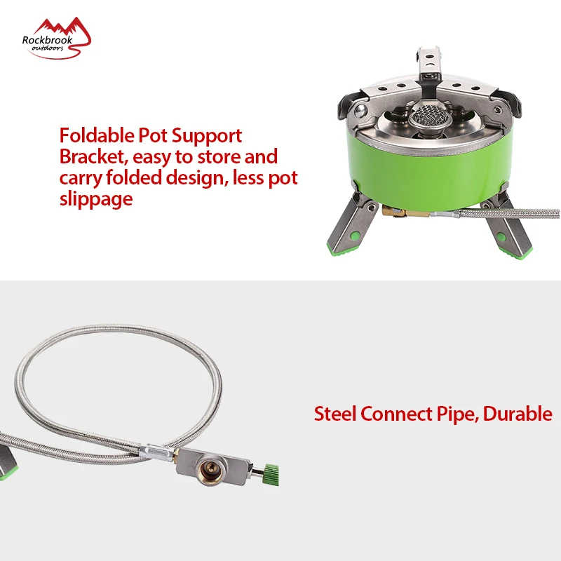 3 Burners 4200W Outdoor Portable High Quality Gas Burner Cooking Picnic Camping Gas Stove