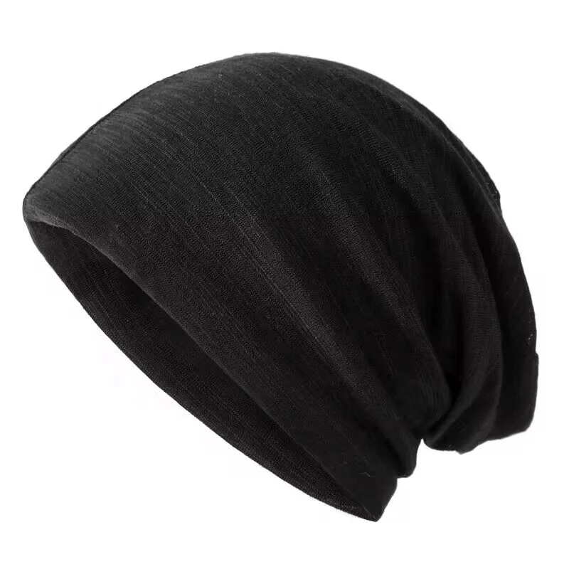 Slouchy Beanie for Men & Women Oversize Long Skull Cap Large Knit Hat for All Seasons
