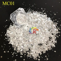 New colors glitter mix metallic chunky polyester glitter