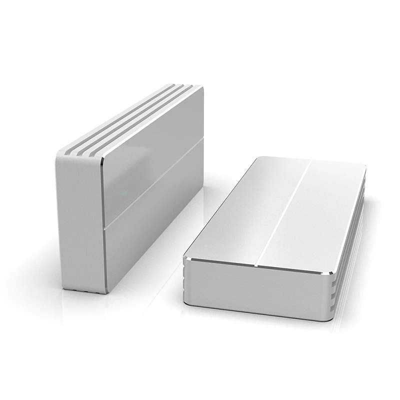 Алюминий Ужин Скорость 40 Гбит/с 4 ТБ Thunderbolt 3 м. 2 NVMe ssd-корпусов твердотельный накопитель внешний корпус для жесткого диска