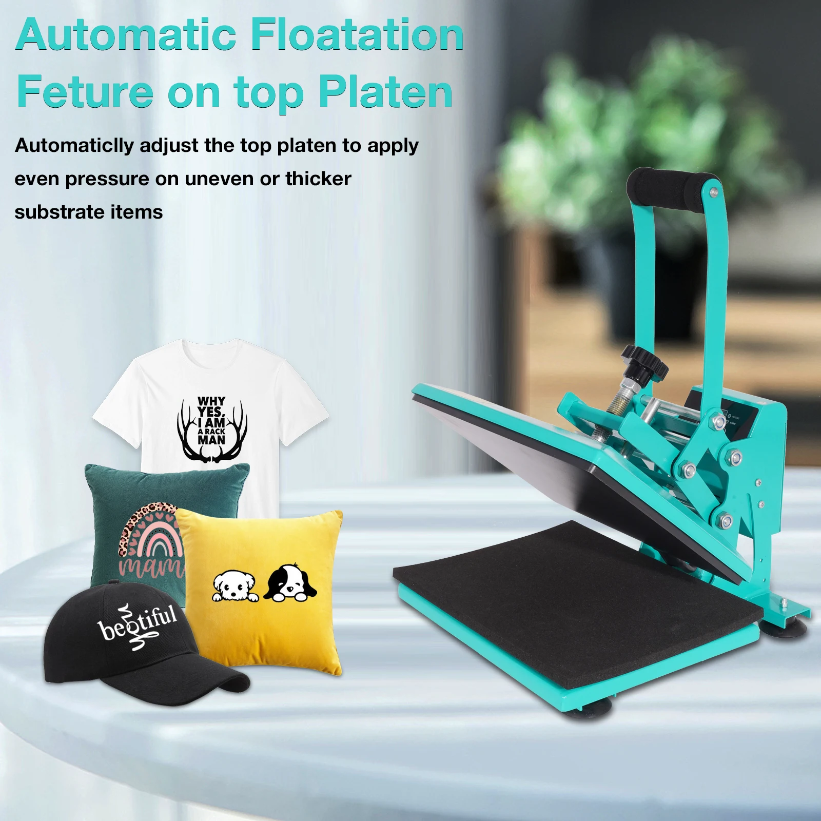 Mecolour 23x30 см термопресс для футболок