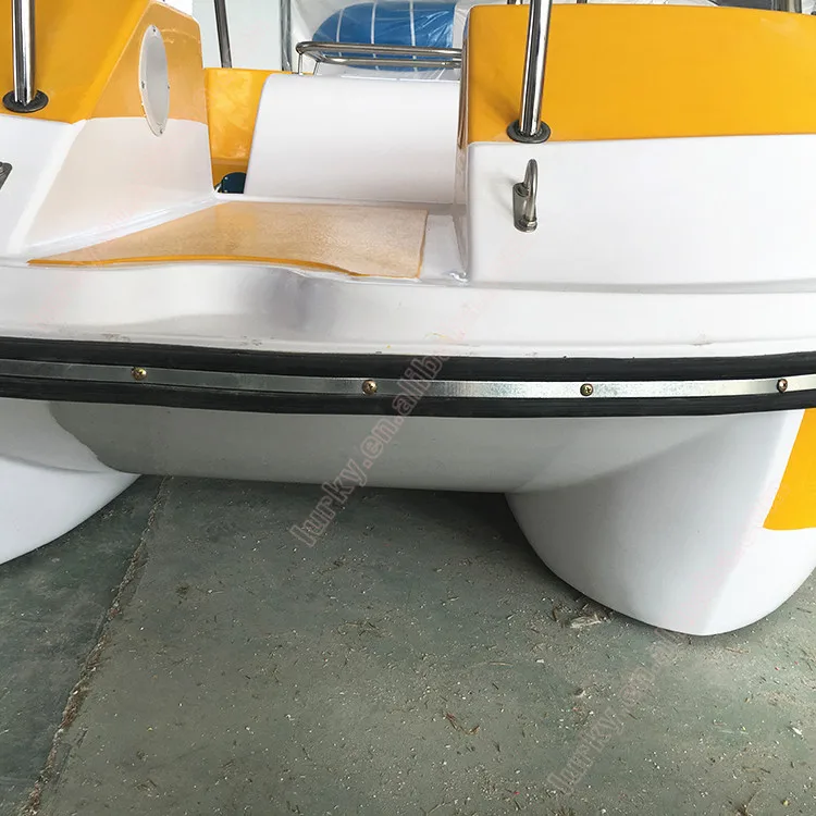 factory direct sale fishing boat 4 persons pedal boat lake leisure tour boat cheap