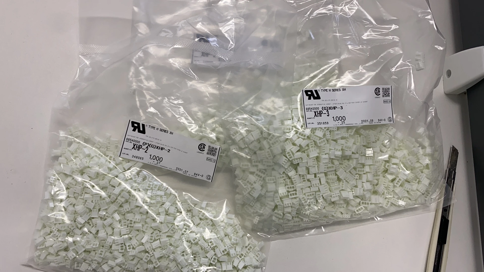 OEM ODM Wire Harness JST XH 2.54mm Pitch XHP-2 pin Male to Female connector Extension Wire Harness