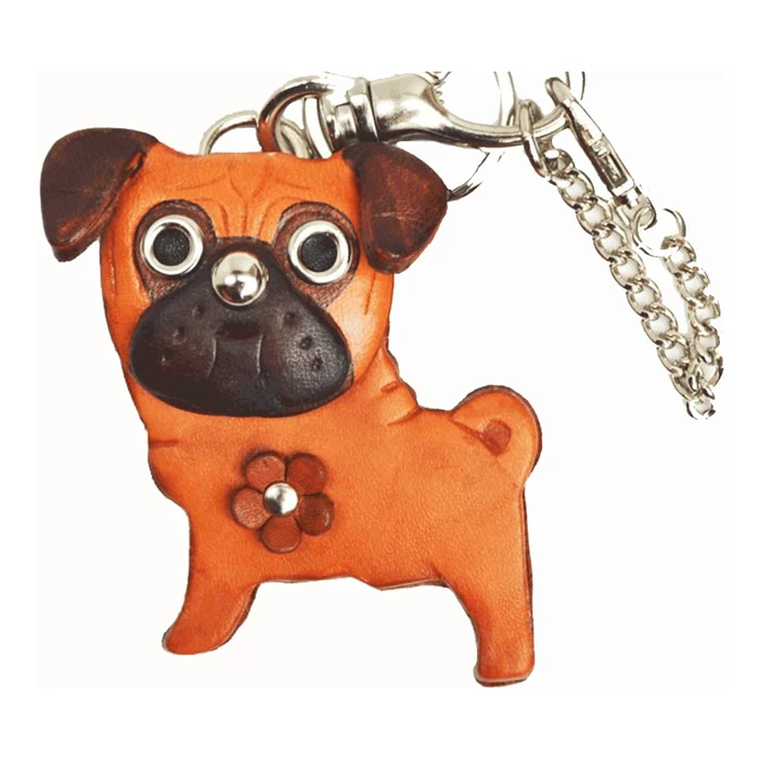 Outstanding accessories apparel goods stores bag leather Pug charms