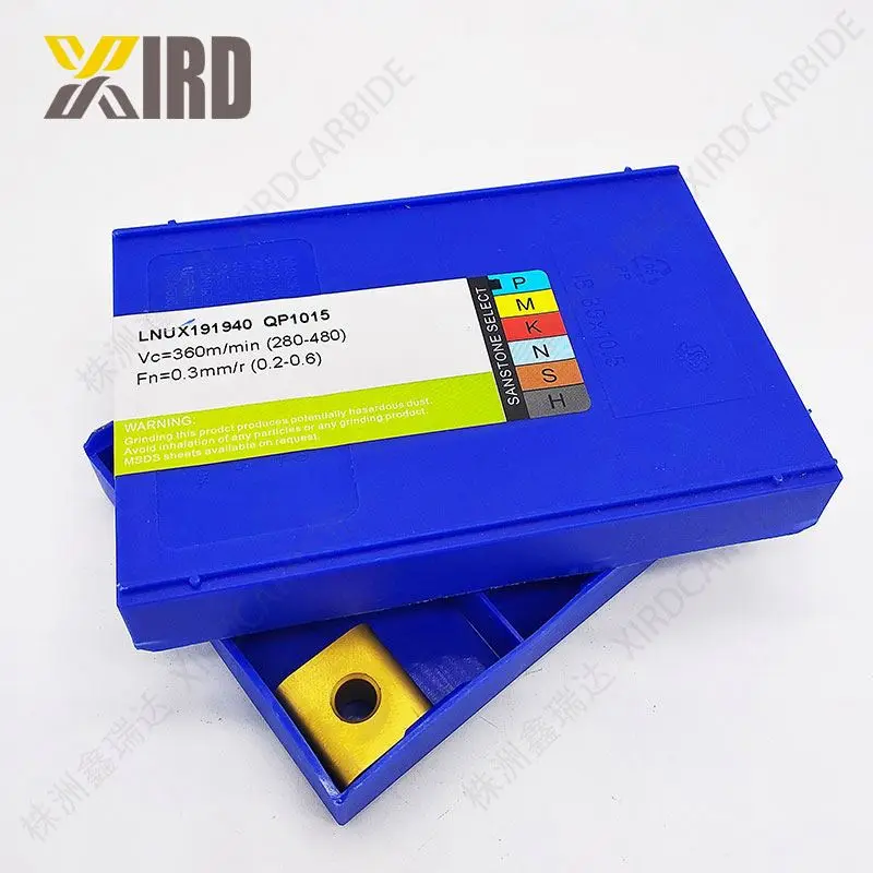 Railway returning inserts LNUX301940 for heavy-duty turning