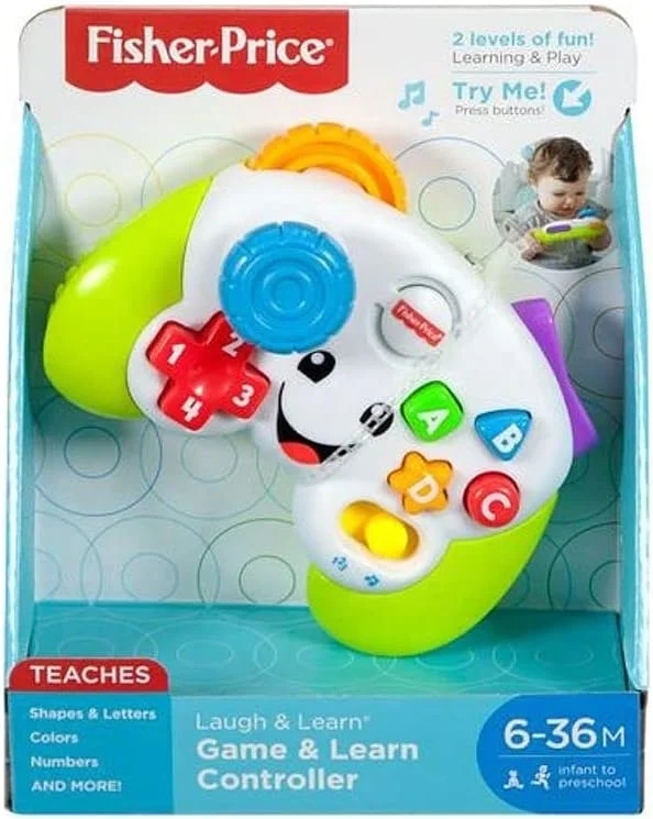 Learn Controller Pretend Video Game with Music Lights & Activities