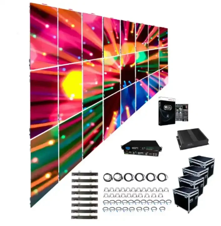 Yake P3.91 P4.81 Indoor Outdoor Live Performance LED Screen Rental LED Display Screen Events Stage Background LED Screen