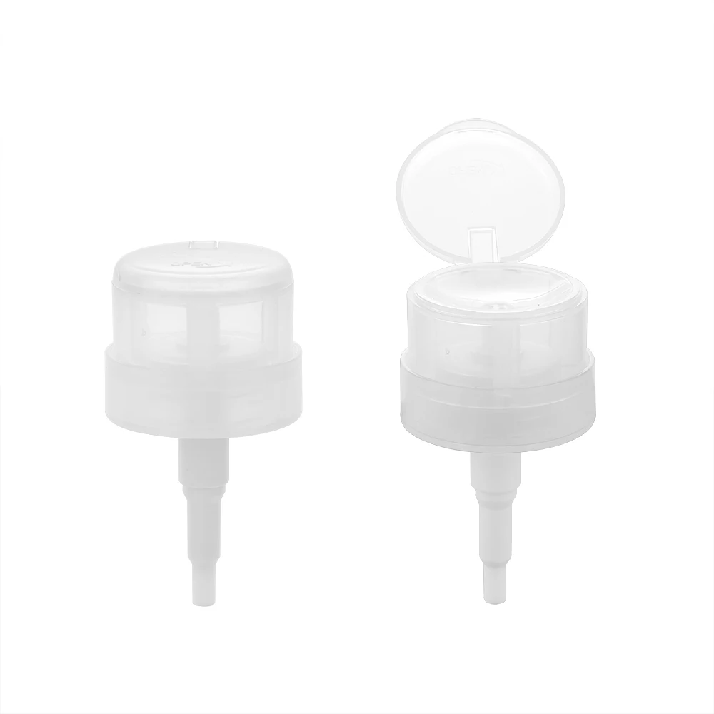 China Manufacturer 28/410 28MM Liquid Dispenser Pump Push Down Nail Polish Remover Pump