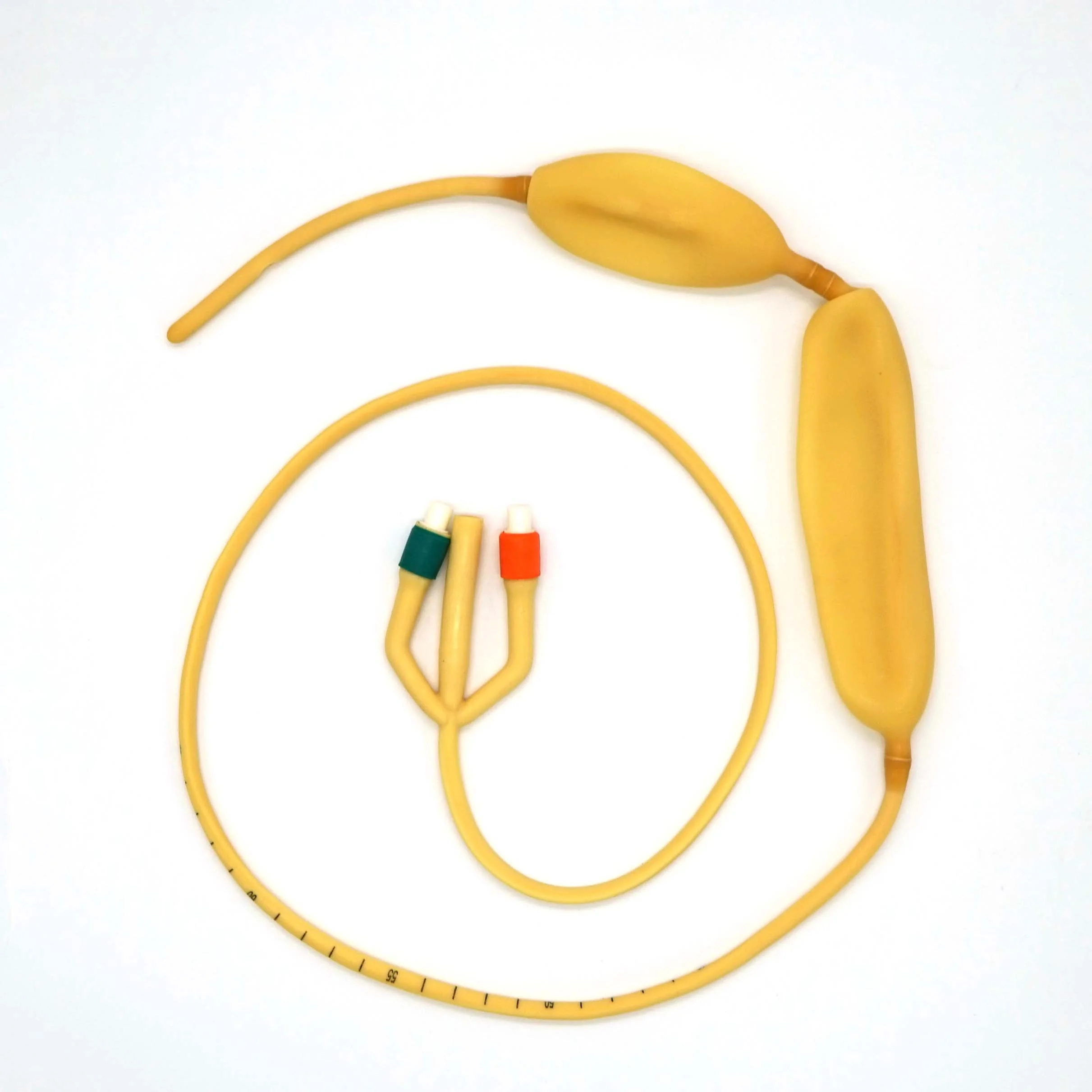 Stomach bleeding-stop of Sengstaken-blakemore tube / rubber latex  tube