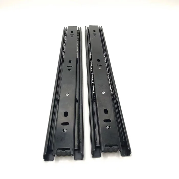 Wholesale Ball Bearing Drawer Telescope Slide Soft Close Triple Extension Ball Bearing Drawer Slide Rail