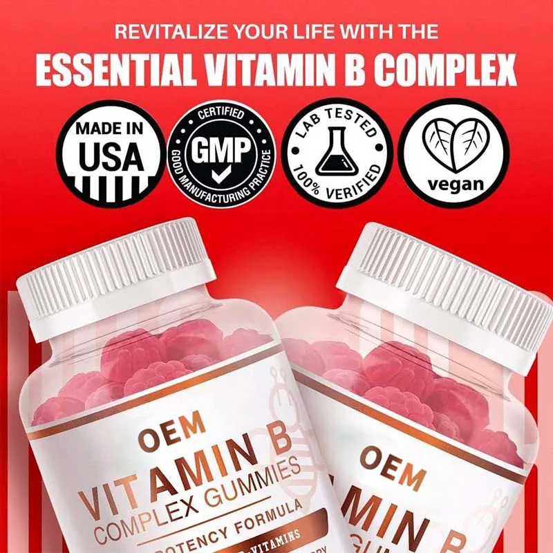 Vitamin B1 B6 B12 Tablets Vitamin B Complex Soft Capsules