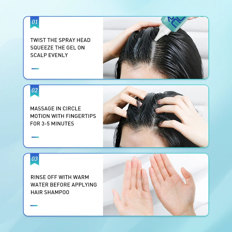 New Arrival Hair Scalp Shampoo Scalp Treatment Cleaning Gel