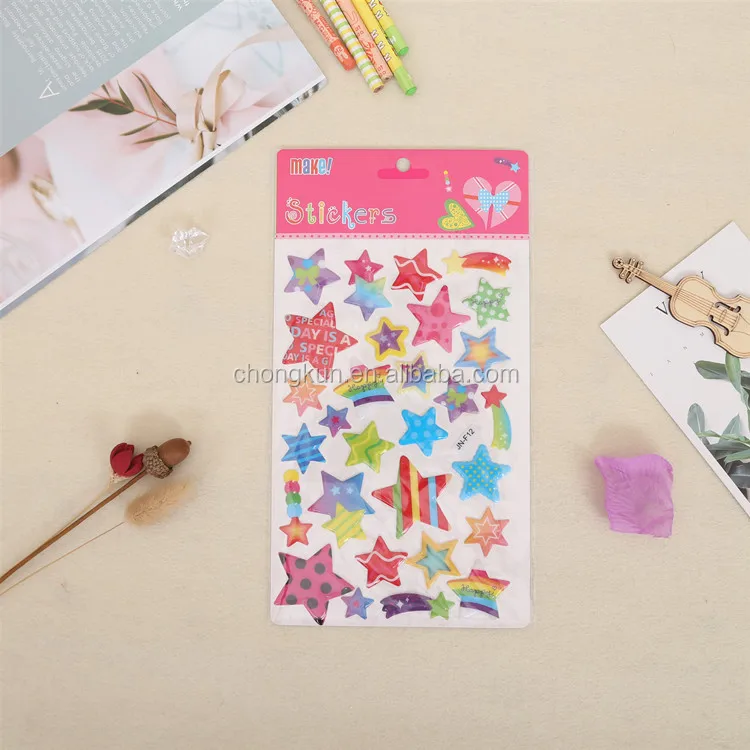 Labels Packaging Printed cat in space Vinyl Waterproof Sticker Supplier Printingstickers decorative Custom Logo