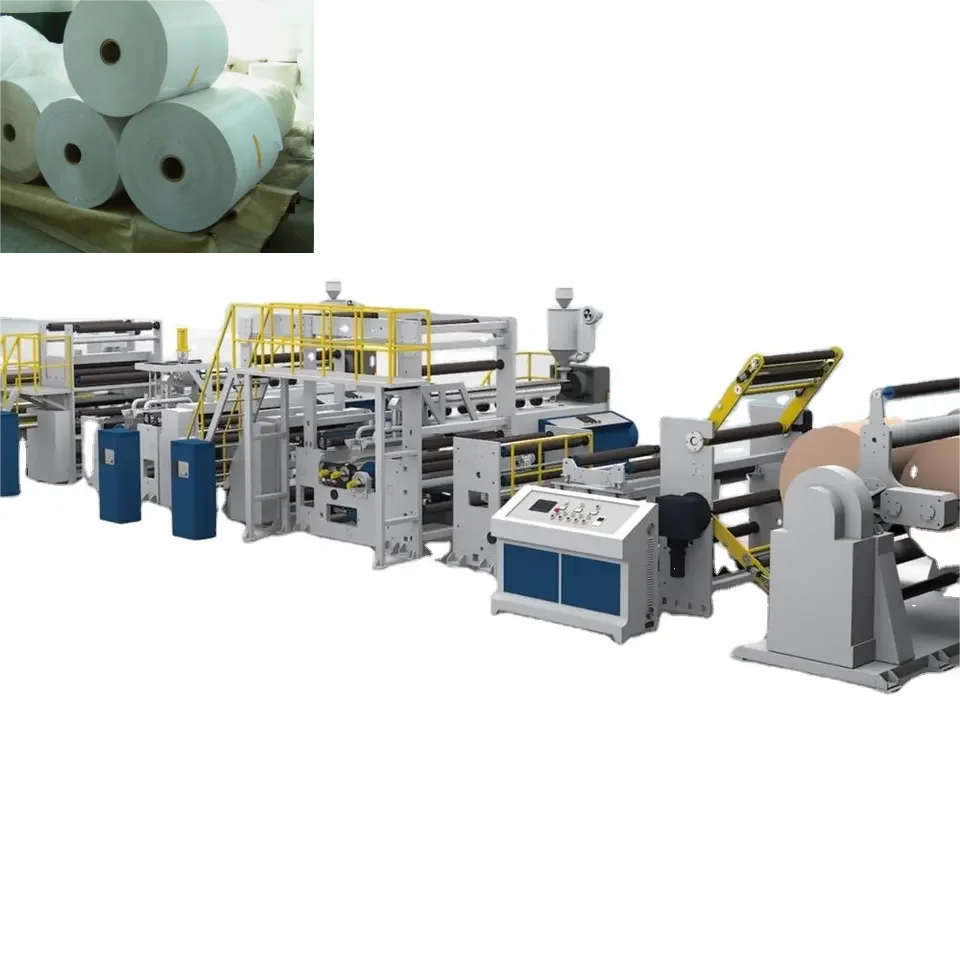 China famous Automatic All in One price High-speed for fabric Laminating Machine with Technical Support and PLC