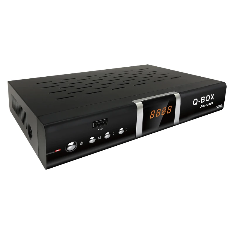 Q-BOX Anaconda New receiver satellite tv dongle satellite sharing receiver dvb-c set top box  high quality high definition TV se