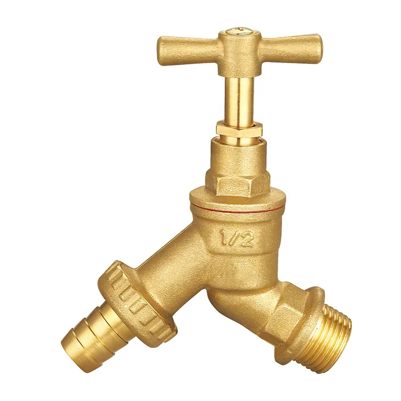 Латунный цветной шланг 1/2 дюйма x3/4 дюйма, водонапорные краны
