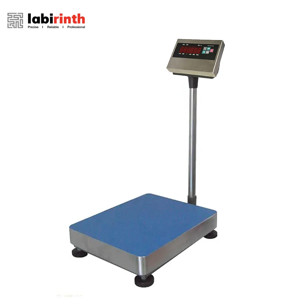 Digital Electronic Scale Carbon Steel Personal Weigh Scale Floor Bench Postal Platform Scale