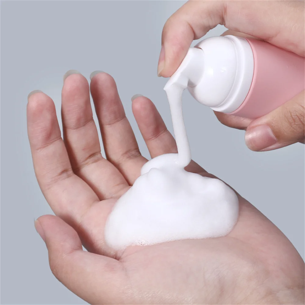 Beiqili 30ml 50ml Empty Facial Foaming Plastic Lash Shampoo Bottles Eyelash Extension Soap Foam Pump Cleanser Set Foam Bottle