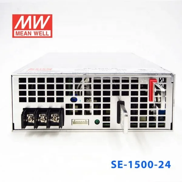 SE-1500-24 AC-DC 1500W 24V Mean well  single power supply low cost 2 years warranty remote sense function
