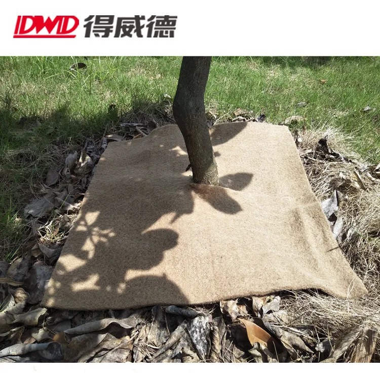 100% биоразлагаемая и органическая джутовая плёнка для борьбы с травой