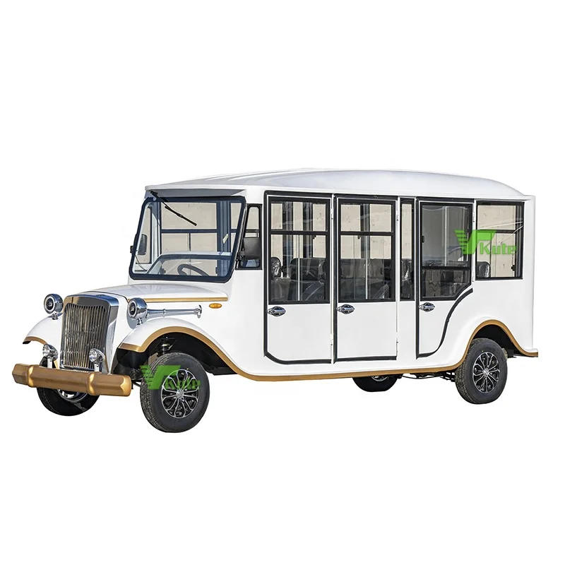 Electric Retro Vintage Car Vintage Classic Car 5 Seats Vintage Sightseeing Classic Car for Sale