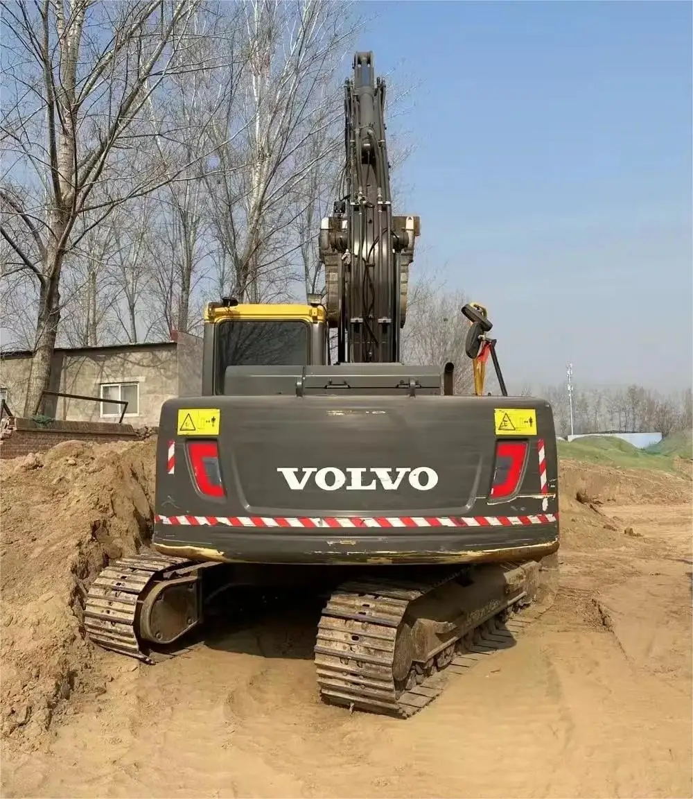 Недорогой и долговечный экскаватор VOLVO 12 тонн EC120 Бюджетный удобный подержанный
